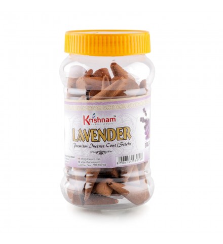 Krishnam Lavender Incense Cones